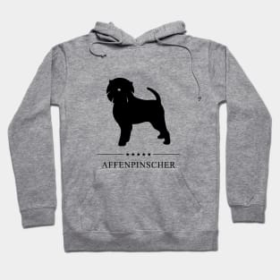 Affenpinscher Black Silhouette Hoodie